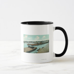 Taza Vista aérea de la costa