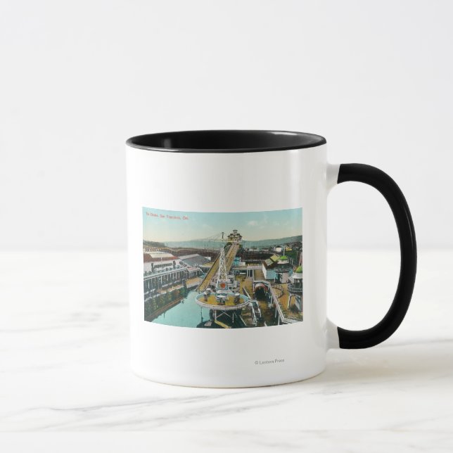 Taza Vista aérea de las Chutes (Derecha)