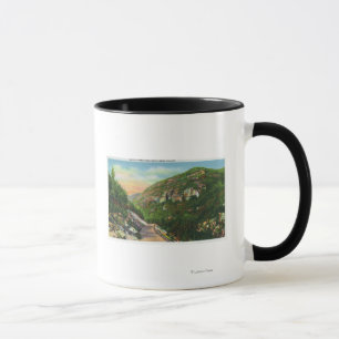 Taza Vista aérea de los argumentos de la cala de los