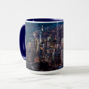 Taza Vista aérea de Manhattan