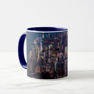 Taza Vista aérea de Manhattan