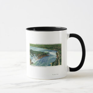 Taza Vista aérea de Niagara Falls entero 2