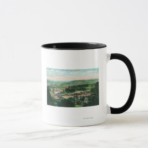 Taza Vista aérea de TownColfax, CA