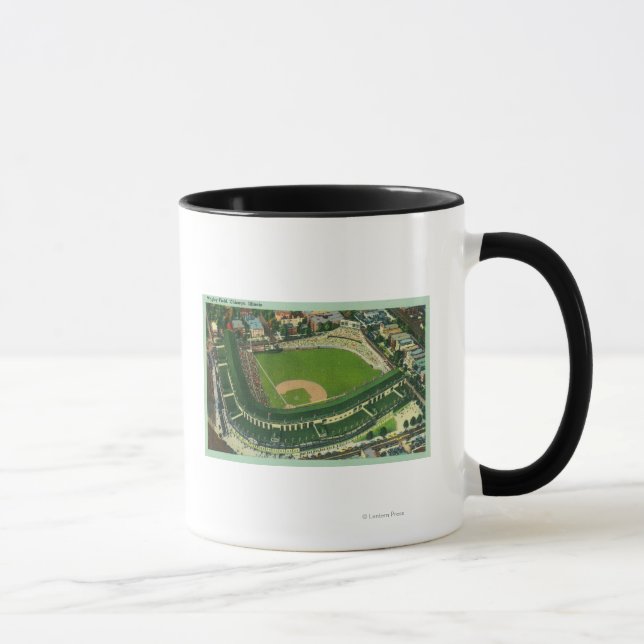 Taza Vista aérea del campo Wrigley # 2Chicago, IL (Derecha)