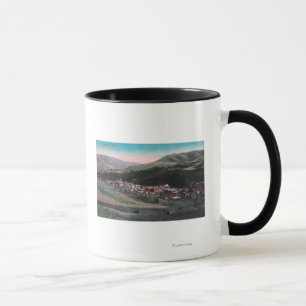 Taza Vista aérea del CityCuldesac, identificación