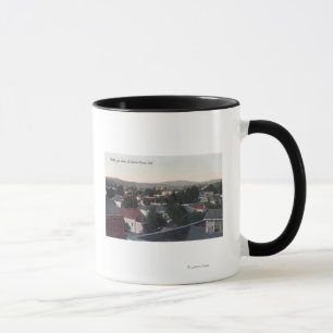 Taza Vista aérea del CitySanta Rosa, CA