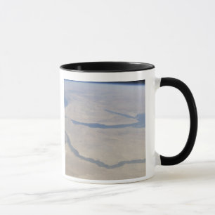 Taza Vista aérea del Egipto y del Sinaí Peninsul