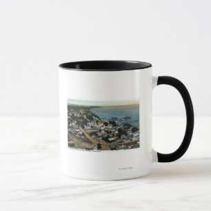 Taza Vista aérea del este de la ciudad del peregrino