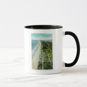 Taza Vista aérea del frente al mar