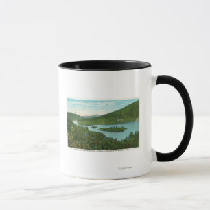 Taza Vista aérea del lago