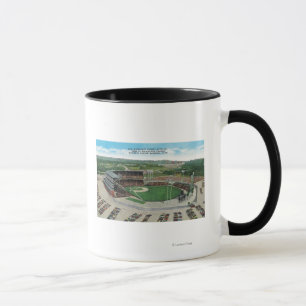 Taza Vista aérea del nuevo Milwaukee County Stadium
