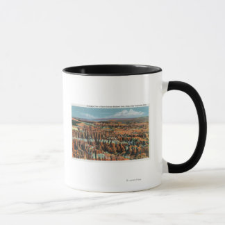 Taza Vista aérea del parque desde un punto de inspiraci