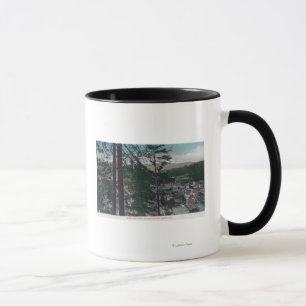 Taza Vista aérea del TownGuerneville, CA