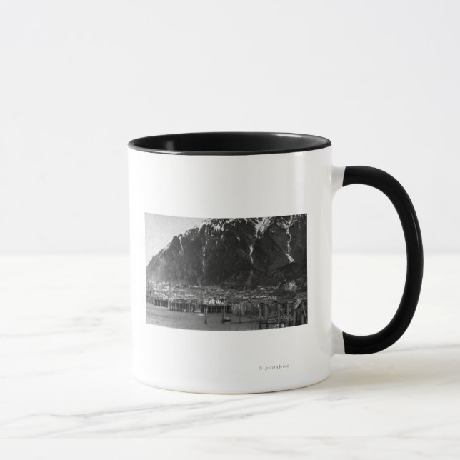 Taza Vista costera de Juneau, Alaska Fotografía (Derecha)