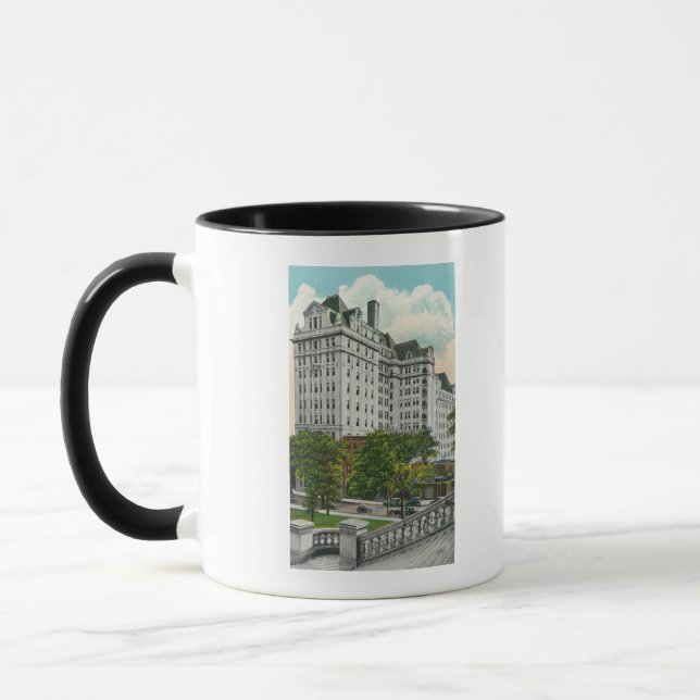 Taza Vista de aproximación al Capitolio de NY Telephone (Izquierda)