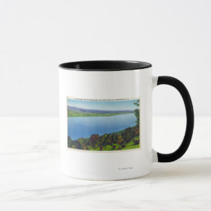 Taza Vista de Bare Hill del Lago Canandaigua