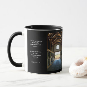 Taza Vista de Kentucky desde el granero, Salmo 121:1-2