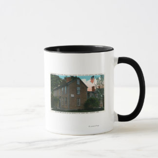 Taza Vista de la casa de Hancock Clark vieja # 3