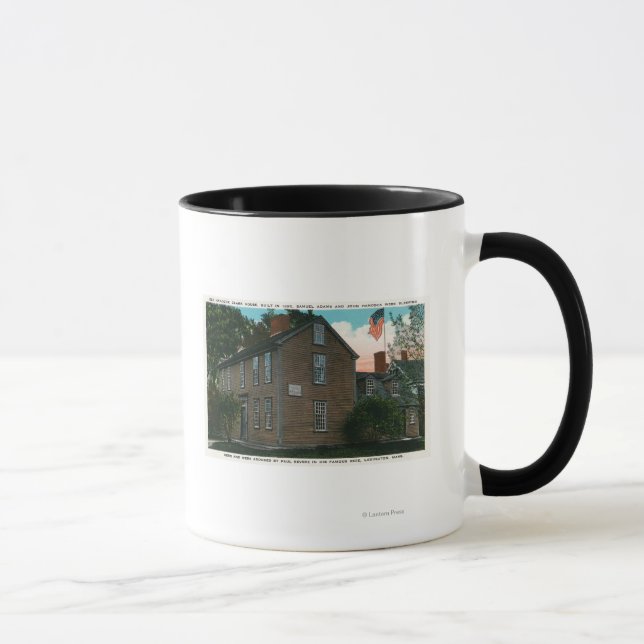 Taza Vista de la casa de Hancock Clark vieja # 3 (Derecha)