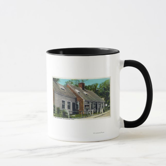 Taza Vista de la casa más antigua de la ciudad (Derecha)