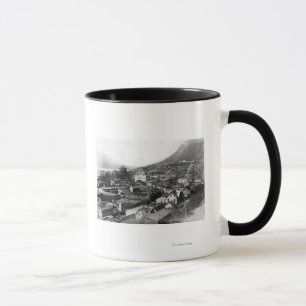 Taza Vista de la ciudad de Juneau, Alaska Fotografía