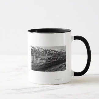 Taza Vista de la ciudad de Unalaska, Fotografía de Alas