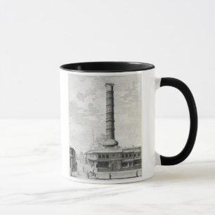 Taza Vista de la columna de Constantina y del Principa