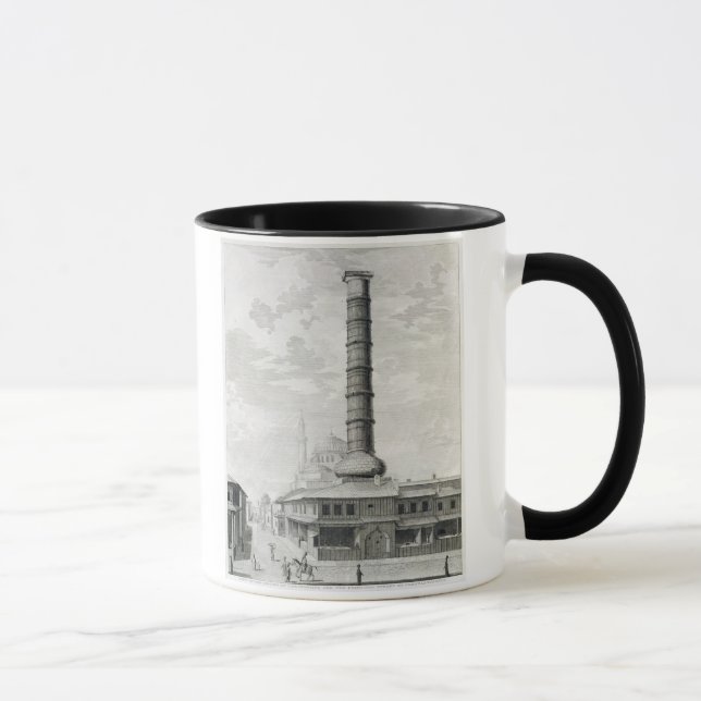 Taza Vista de la columna de Constantina y del Principa (Derecha)