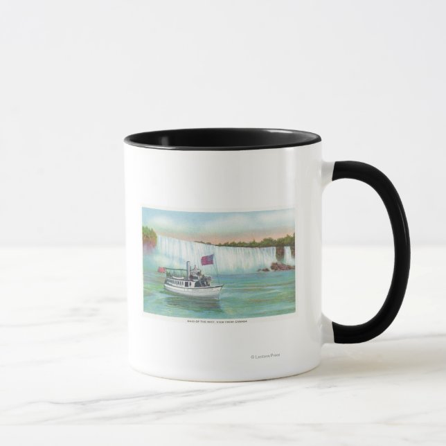 Taza Vista de la doncella del barco húmedo (Derecha)