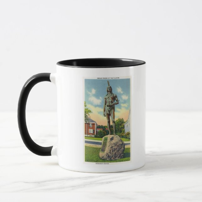 Taza Vista de la Estatua de Masacre # 2 (Izquierda)