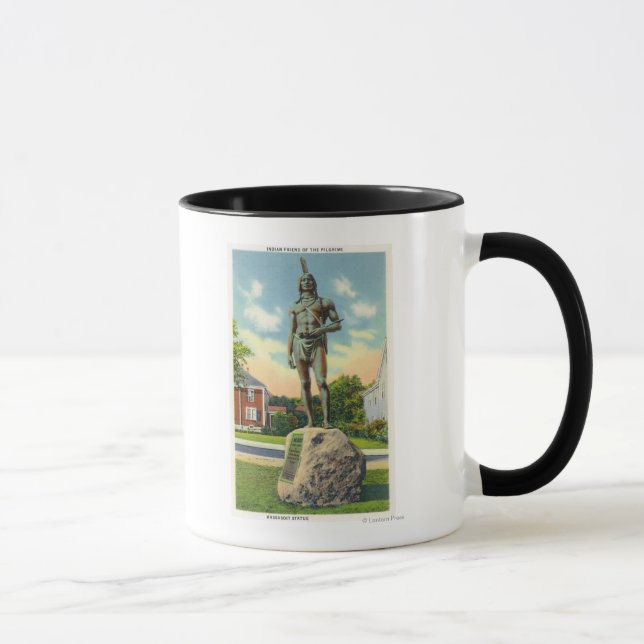Taza Vista de la Estatua de Masacre # 2 (Derecha)