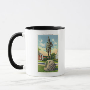 Taza Vista de la estatua de Massasoit # 2