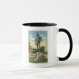 Taza Vista de la estatua de Massasoit # 2