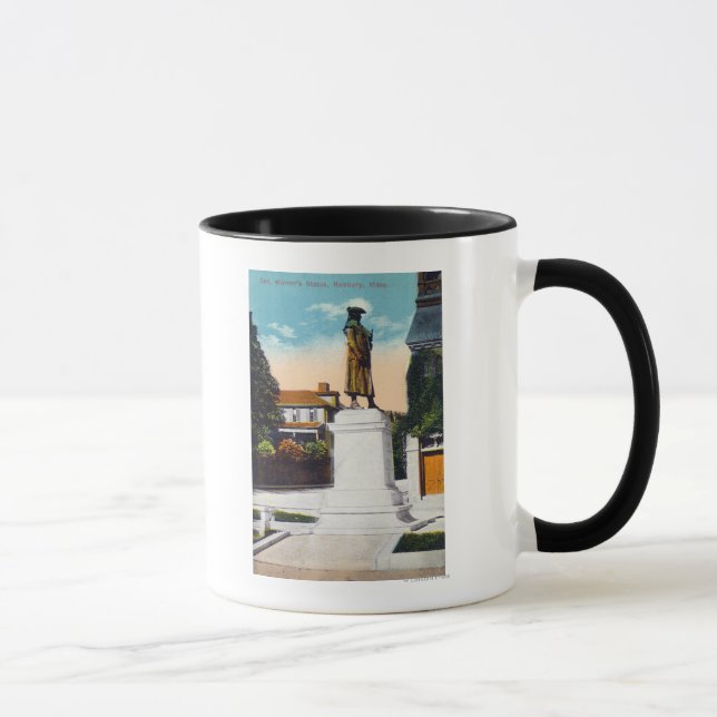 Taza Vista de la estatua del General Warren (Derecha)