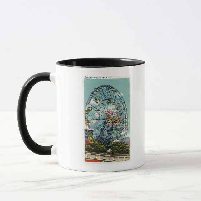 Taza Vista de la famosa noria de maravilla (Izquierda)