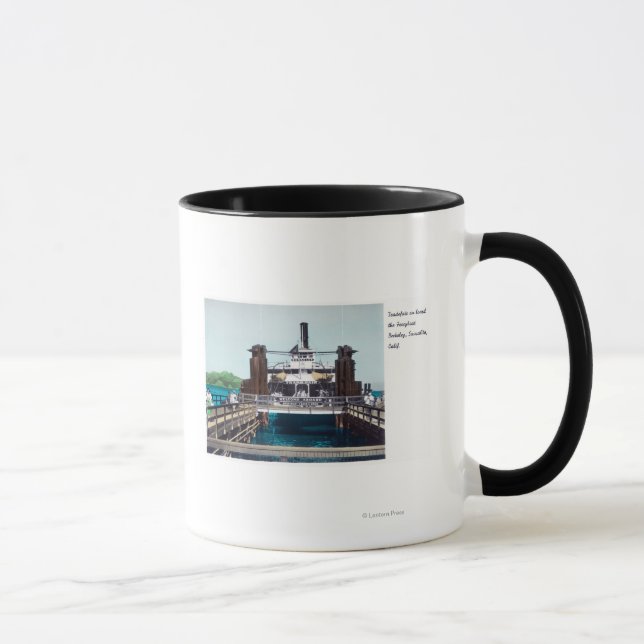 Taza Vista de la Feria de Ferryboat de Berkeley (Derecha)