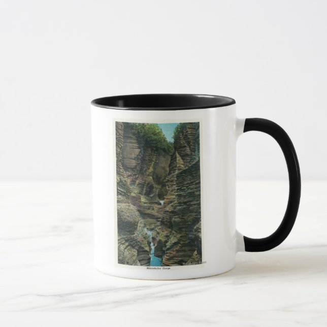 Taza Vista de la garganta de Minnehaha (Derecha)
