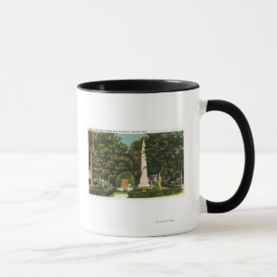 Taza Vista de la guerra mundial, monumentos de guerra