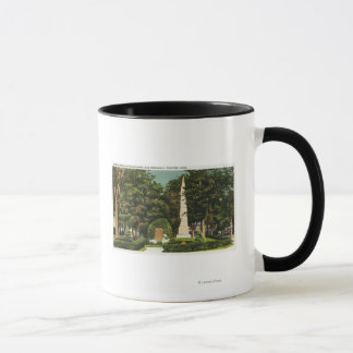 Taza Vista de la Guerra Mundial, monumentos revoluciona