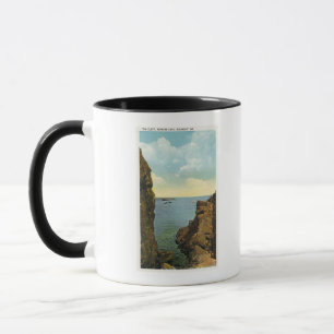 Taza Vista de la hendidura en la ensenada de Perkins