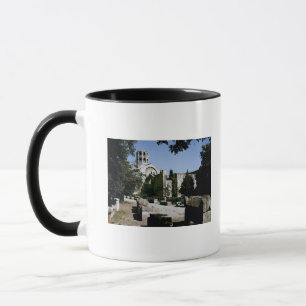 Taza Vista de la iglesia del Santo-Honoratus