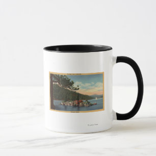 Taza Vista de la isla del tesoro