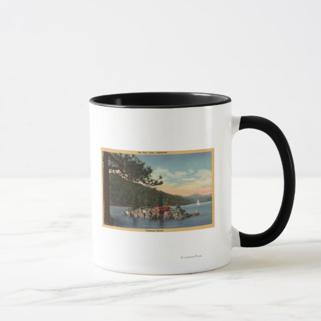 Taza Vista de la isla del tesoro (Derecha)
