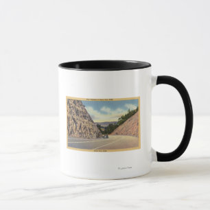 Taza Vista de la nueva carretera a Santa Cruz
