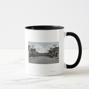Taza Vista de la plaza, barranco de Tahquitz
