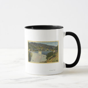 Taza Vista de la presa de Morris San Gabriel