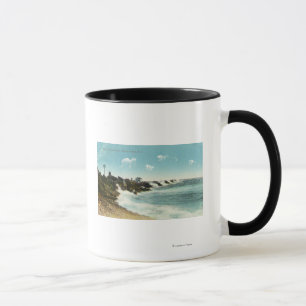 Taza Vista de la resaca y del rompeolas