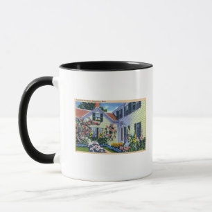 Taza Vista de la residencia del poste de Emily