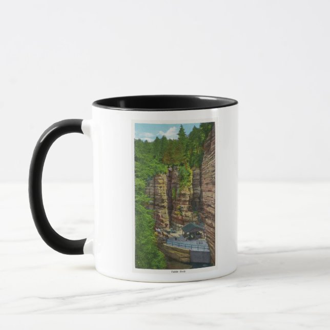 Taza Vista de la roca de la mesa (Izquierda)