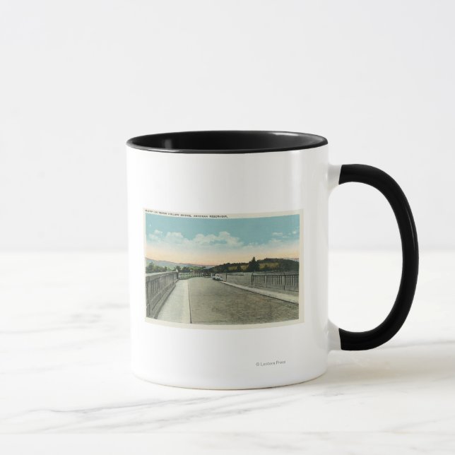 Taza Vista de la ruta del puente de arrastre Hollow (Derecha)